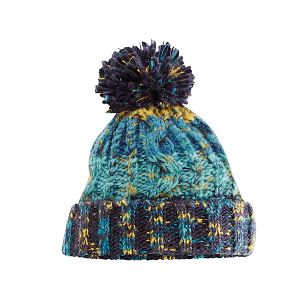 Beechfield Unisex Vuxen Corkscrew Beanie One Size Marina Splash Marina Splash One Size