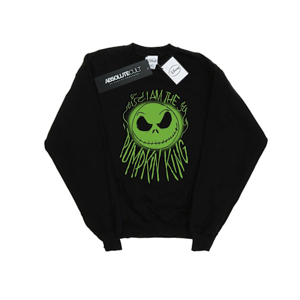 Disney Girls Nightmare Before Christmas Pumpkin King Sweatshirt Black 9-11 Years