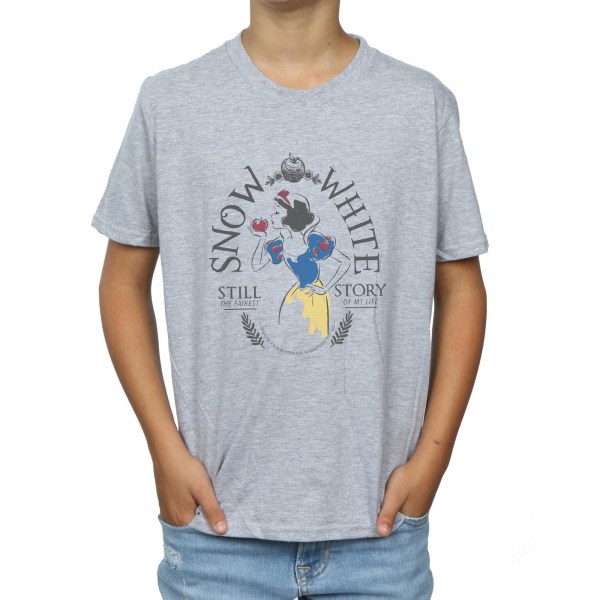Disney Princess Boys Snow White Fairest Story T-shirt 7-8 år Sports Grey 7-8 Years