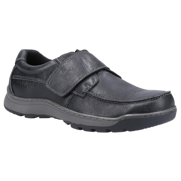 Hush Puppies Casper Läderskor för Herr 12 UK Svart Black 12 UK
