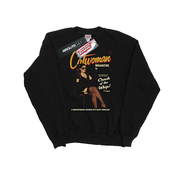 DC Comics Herr Catwoman Bombshell Cover Sweatshirt M Svart Black M