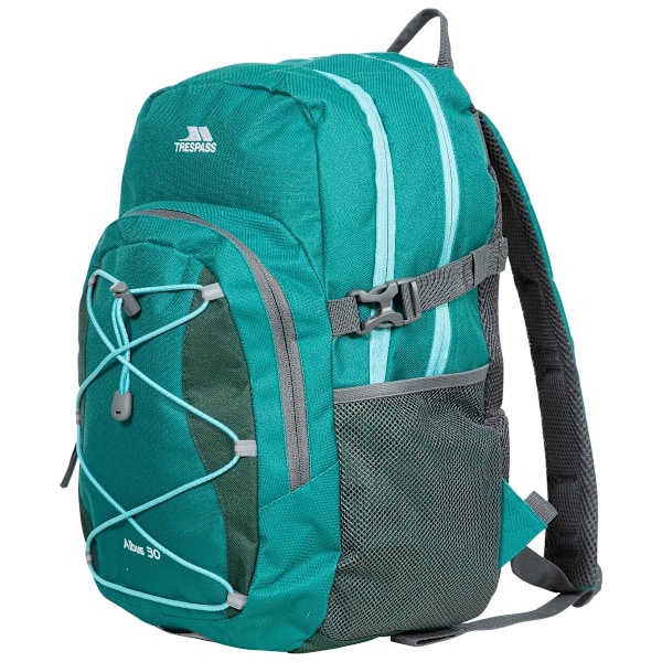 Trespass Albus 30 Litre Casual Ryggsäck/Ryggsäck One Size Ocean Ocean Green One Size