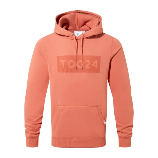 TOG24 Herr Barron Hoodie XXL Tvättad Röd Washed Red XXL