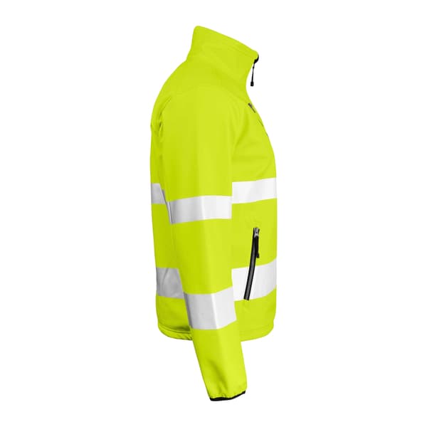 Jobman Herr Hi-Vis Softshelljacka S Gul Yellow S