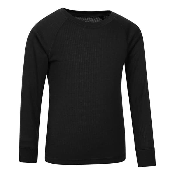 Mountain Warehouse Talus Underställströja för Barn (2-pack) Black 3-4 Years