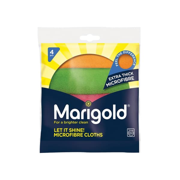 Marigold Let It Shine! Mikrofiberdukar X 4 One Size Multi Col Multi Colour One Size