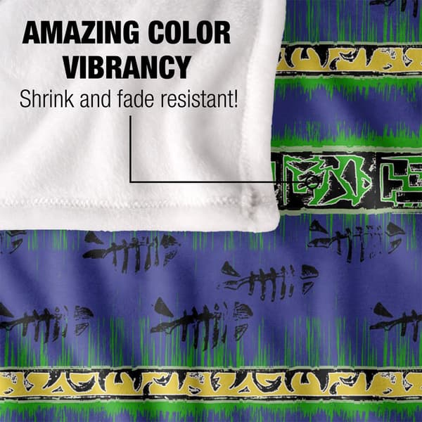 JQ Licensing Silky Tropical Supersoft-filt One Size Flerfärgad Multicoloured One Size