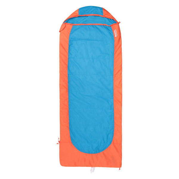 Mountain Warehouse Microlite 500 Mid Season Square Right Zip Sl Orange/Blue 200cm