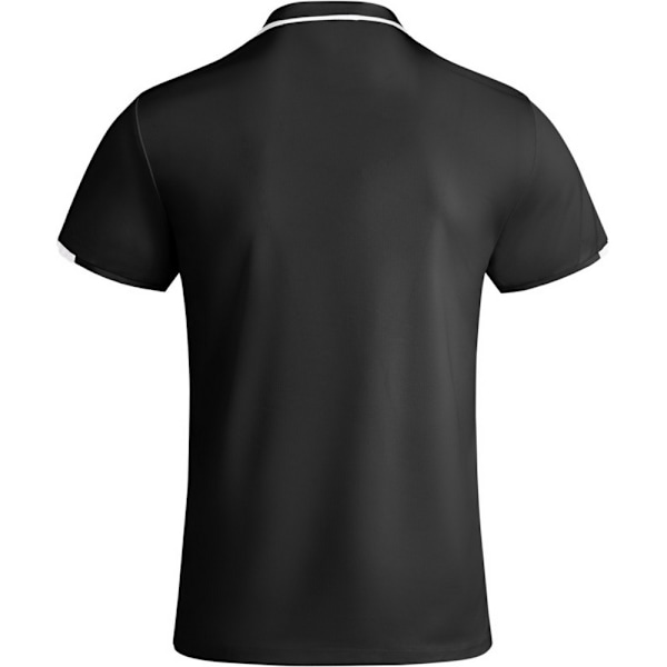 Roly Barn/Barn Tamil Kortärmad Polotröja 4 År Soli Solid Black/White 4 Years