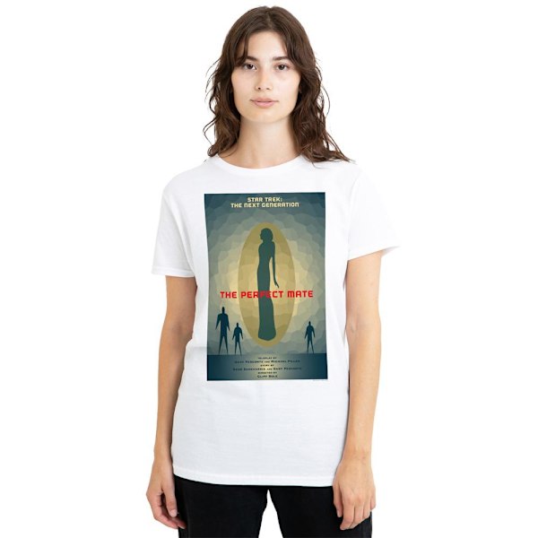 Star Trek Unisex Vuxen The Next Generation Säsong 5 Avsnitt 21 White L