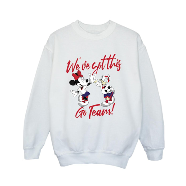 Disney Boys Minnie Daisy We´ve Got This Sweatshirt 5-6 år Vit White 5-6 Years