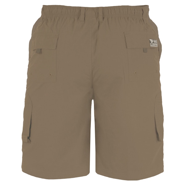 Duke Herr D555 Nick Cargo Shorts med Elastisk Midja M Sand Sand M