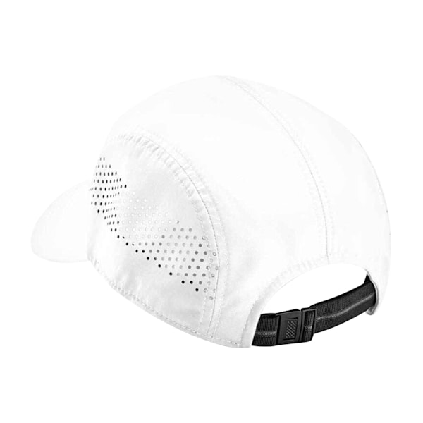 Beechfield Unisex Vuxen Teknisk Löpar Basebollkeps One Size White One Size