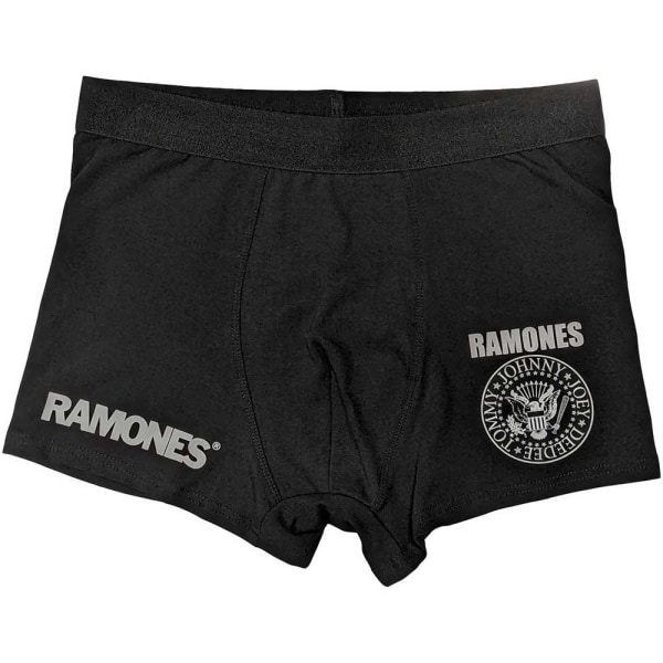 Ramones unisex boxer för vuxna presidentsäl M Svart Black M