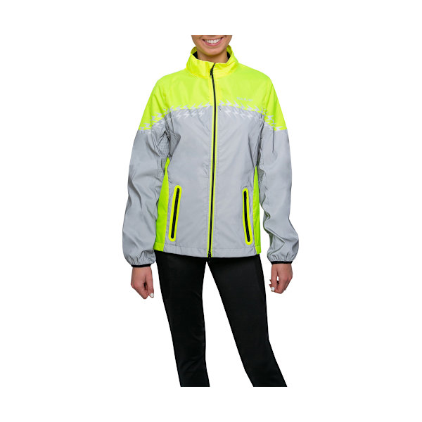 Silva Flash Dam/Dam Lättviktsreflekterande Jacka M Gul Yellow/Silver M