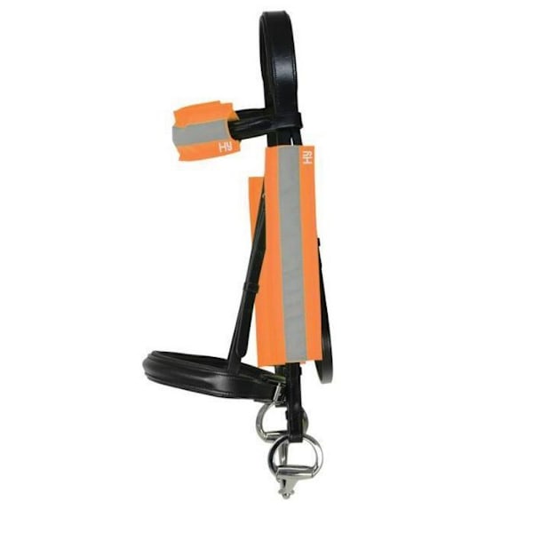 HyVIZ Reflekterande Bridle Bands En Storlek Orange Orange One Size