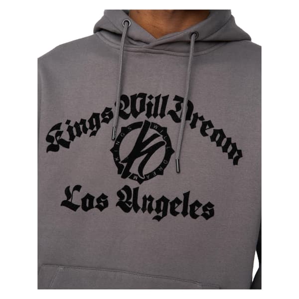 Kings Will Dream Herr Gothically Oversized Hoodie M Asfalt Asphalt M