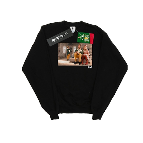 Elf Herr Familjebild Sweatshirt XXL Svart Black XXL