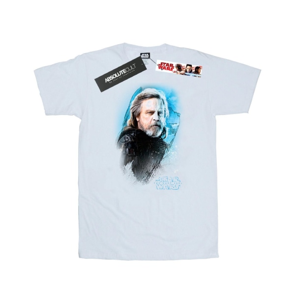 Star Wars: The Last Jedi Mens Luke Skywalker Brushed Cotton TS White XXL