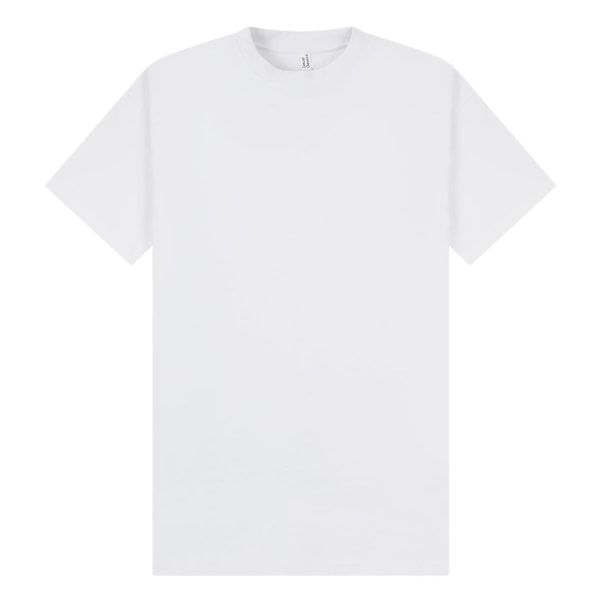 Casual Classics Unisex Vuxen Supreme Ekologisk Kammad Förlängd Ne White M