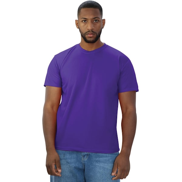 Casual Classics Unisex Original Tech T-shirt 4XL Lila Purple 4XL
