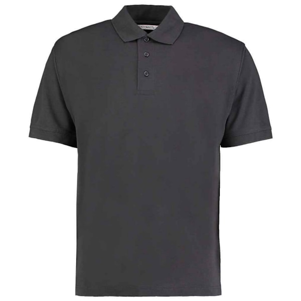Kustom Kit Klassisk Pikétröja för Herr 4XL Grafit Graphite 4XL