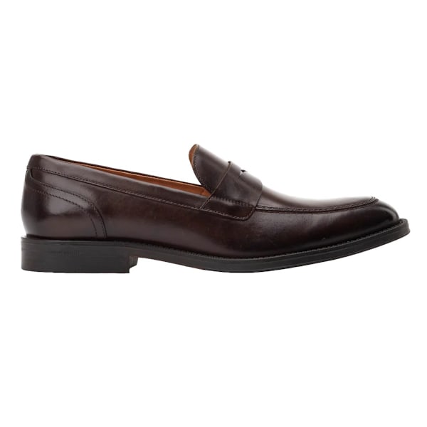 Base London Herr Kennedy Läder Loafers 9 UK Mörkbrun Dark Brown 9 UK