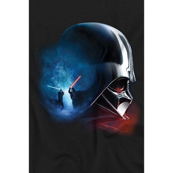 Star Wars Herr Obi Wan Kenobi Vader Poster T-shirt M Svart Black M