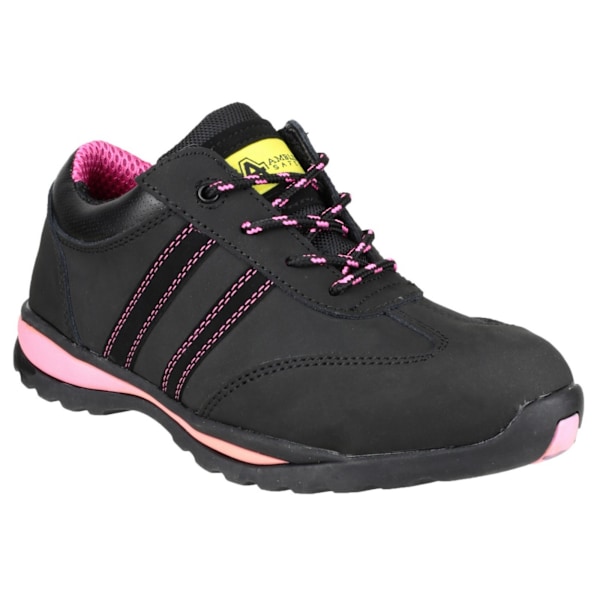 Amblers Steel FS47 S1-P Tränare / Damskor / Säkerhetsskor 9 Black 9 UK
