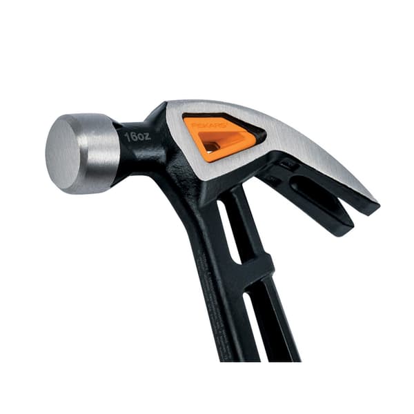 Fiskars Isocore Böjd Snickarhammare 450g (16oz) Flerfärgad Multi Colour 450g (16oz)