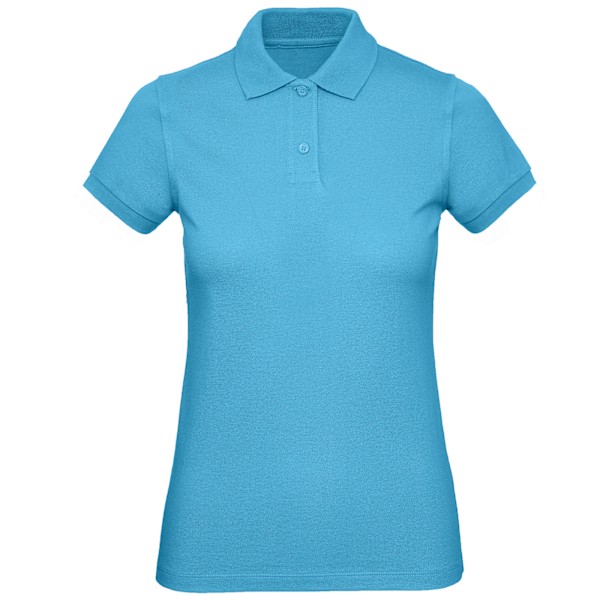 B&C Dam/Dam Inspire Poloskjorta L Mycket Turkos Very Turquoise L