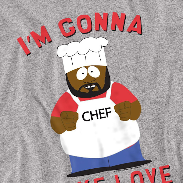 South Park Unisex Vuxen Make Love T-Shirt S Sport Heather Sport Heather S