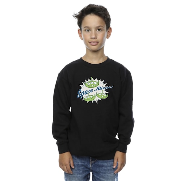 Disney Boys Toy Story Aliens Sweatshirt 12-13 år Svart Black 12-13 Years