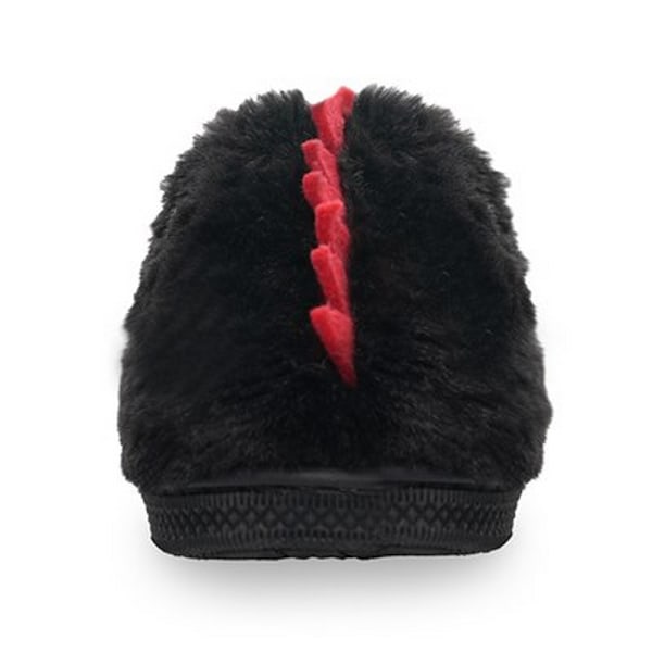 Slumberzzz Pojkar Dinosaurietofflor 9-10 Barn UK Svart Black 9-10 Child UK