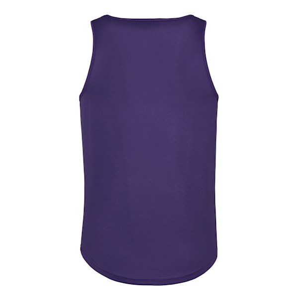 AWDis Just Cool Herr Sport Gym Enfärgad Tank / Väst Topp XL Lila Purple XL