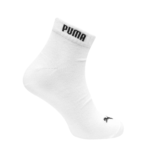 Puma Quarter Socks för Herr (3-pack) 6 UK-8 UK Vit White 6 UK-8 UK