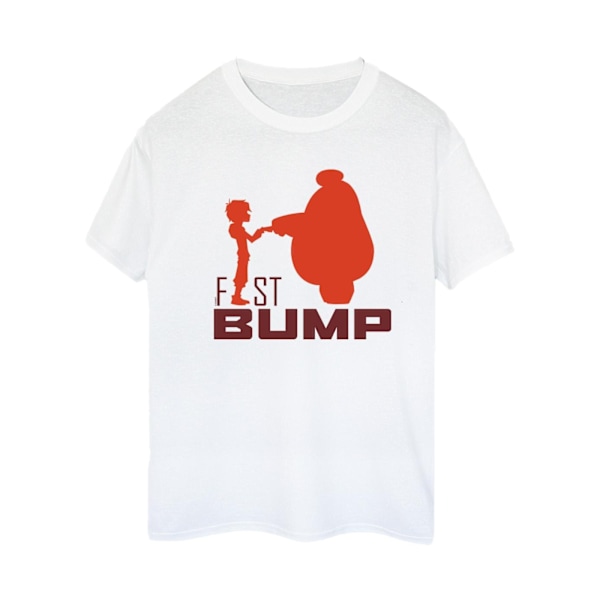 Disney Dam/Kvinnor Big Hero 6 Baymax Fist Bump Cutout Bomull White 3XL