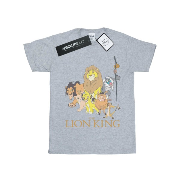 Disney Boys The Lion King Group T-shirt 9-11 Years Sports Grey Sports Grey 9-11 Years