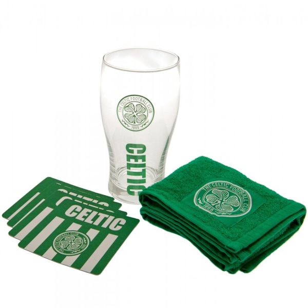 Celtic FC Officiell Mini Bar Set One Size Grön/Vit Green/White One Size