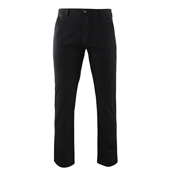 Brook Taverner Miami Slim Fit Chino Byxor 38R Svart Black 38R