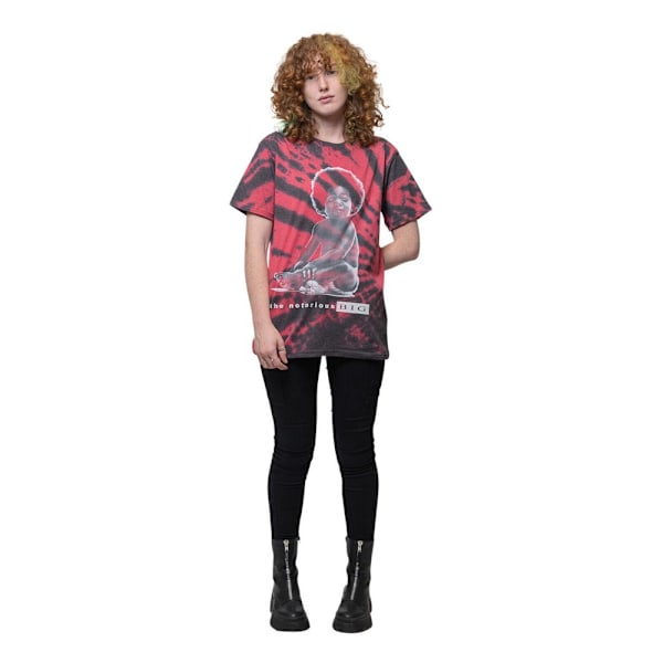 Biggie Smalls Unisex Vuxen Baby Tie Dye T-Shirt M Röd Red M