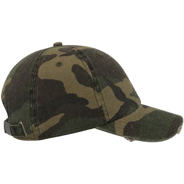 Atlantis 6 Panel Baseball Cap One Size Camo Green Camo Green One Size
