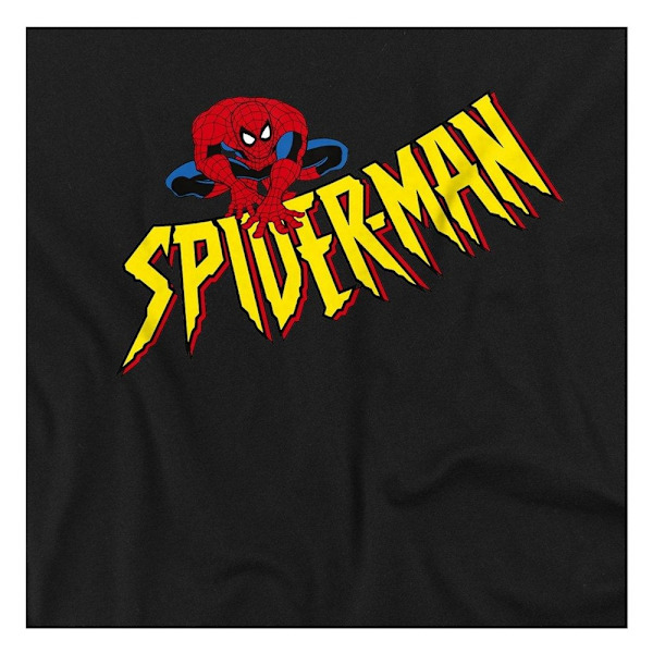 Spider-Man Herr Crawler T-Shirt M Svart Black M