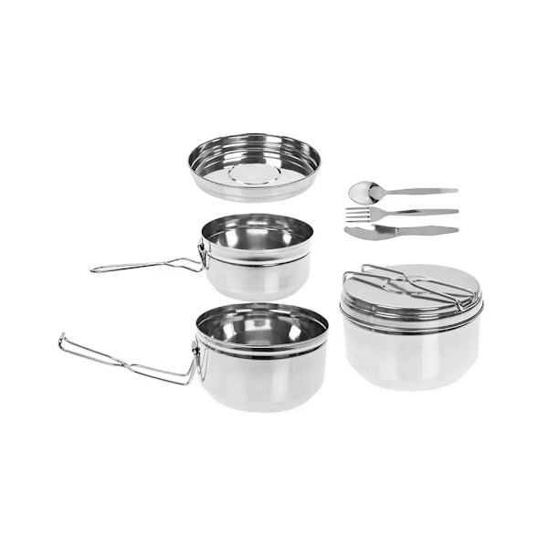 Summit Tiffin Set (6-pack) One Size Silver Silver One Size