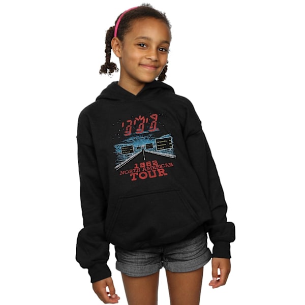 The Police Girls North American Tour Hoodie 9-11 år Svart Black 9-11 Years