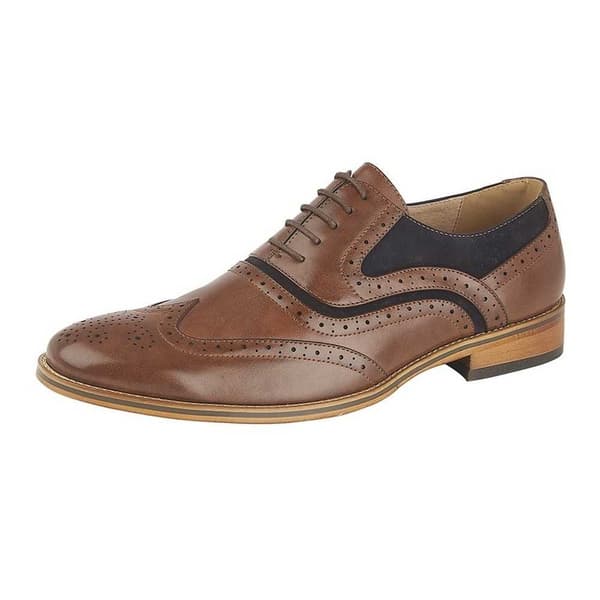 Goor herr Brogue Oxford skor 10 UK brun Brown 10 UK