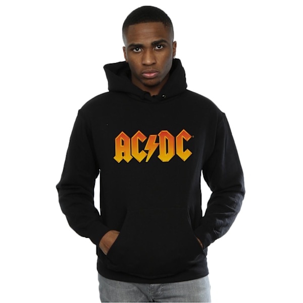 AC/DC Fire Hoodie XXL Svart Black XXL