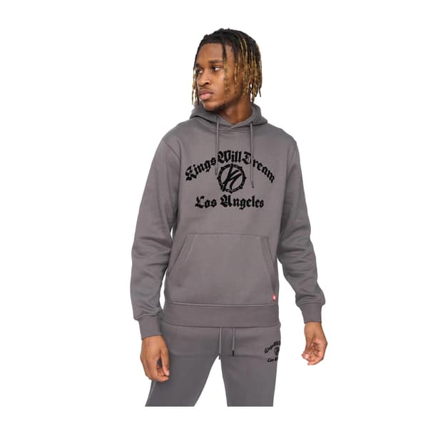 Kings Will Dream Herr Gothically Oversized Hoodie M Asfalt Asphalt M