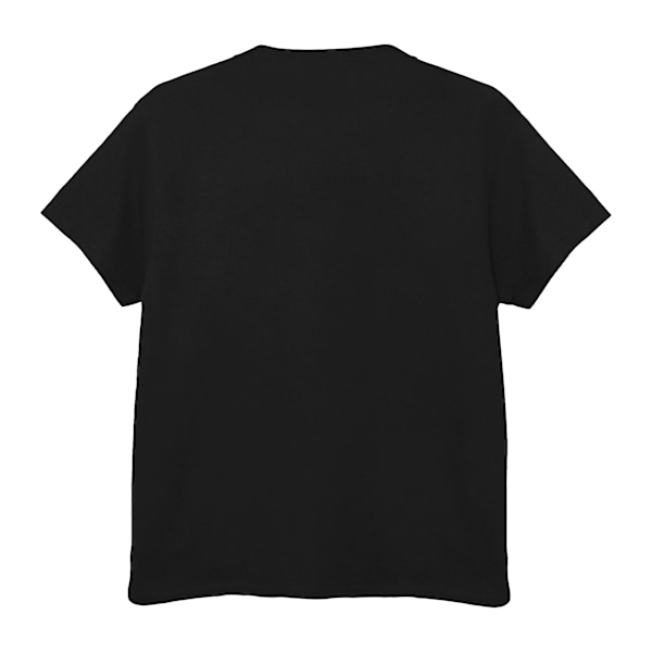 Nightmare Before Christmas Unisex Vuxen Måne Prydd T-Shir Black/Orange M