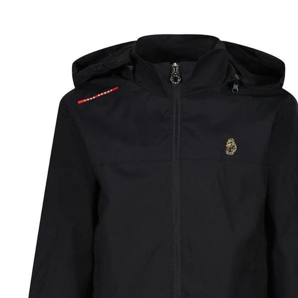 Luke Herr Brownhills Benyon Hooded Soft Shell Jacka S Jet Svart Jet Black S